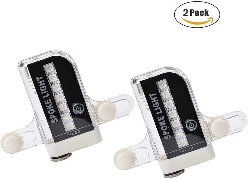 Dorras Bike Wheel Lights (2 Pack) - Waterproof LED Bicycle Spoke Lights - Bike Accessories - 30 Different Patterns Change - Great Gift for Adults Kids - Image 4
